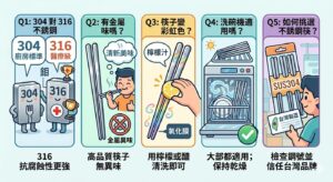 🥢 台製不銹鋼筷怎麼選?台灣第一筷、理想牌、上龍評比與安心使用指南 7 Gemini Generated Image kmcfymkmcfymkmcf