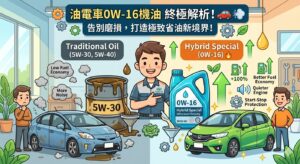 ⚡ 2026最新保養趨勢!【油電車0W16機油】終極解析:告別引擎磨損,打造極致省油新境界!🚗💨 8 image