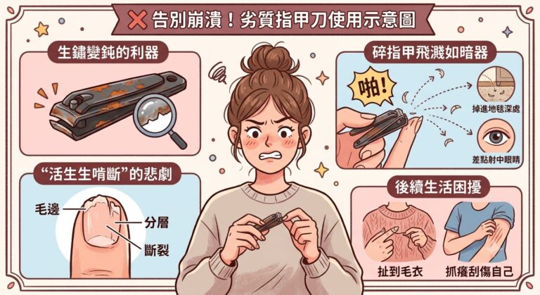 💅【2026終極指南】別再虐待你的雙手!全網最頂級【指甲刀】深度評測:防飛濺、厚甲救星、日本工藝,一刀剪出沙龍級神仙美甲! 1 Gemini Generated Image lbzqz9lbzqz9lbzq