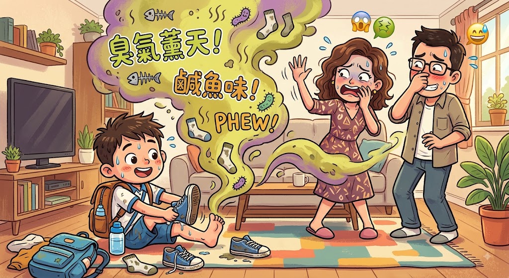 🛑 終結寶貝「鹹魚腳」!2026最強【兒童除臭襪】挑選指南與5大必買品牌推薦 ✨ 1 兒童除臭襪